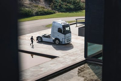 Volvo FH Aero geparkeerd