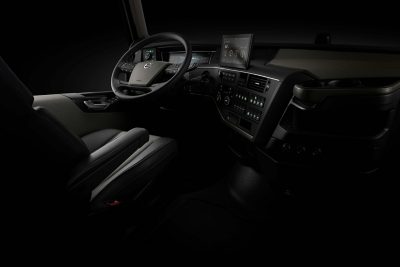 The Volvo FH cab interior puts the Volvo FH driver more in control than ever.