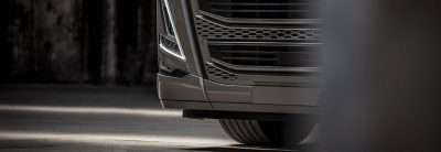 Volvo FH - close up image on cab front
