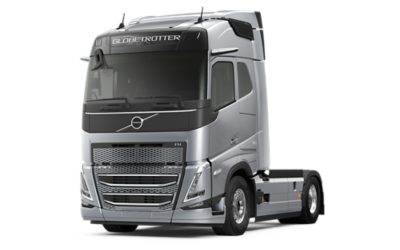 Exterior image of Volvo FH Aero electric, viewed from the side