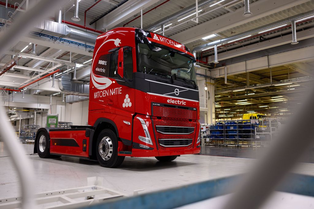 Volvo Trucks Gent produceert eerste in België gemaakte elektrische truck