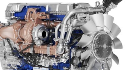 All Volvo FH engines are engineered to save fuel. 