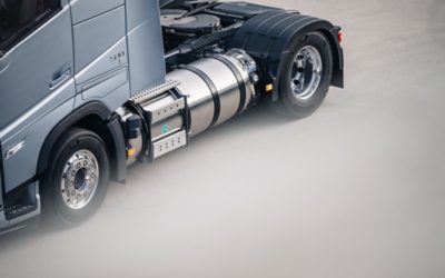 Volvo FH gas-powered tank