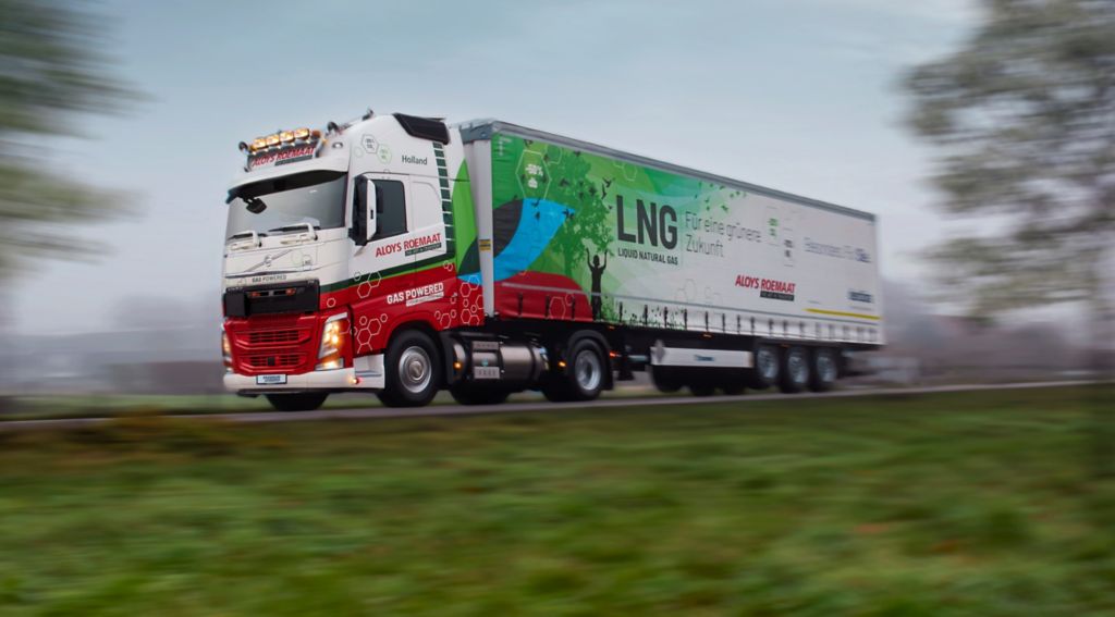 Volvo FH LNG voor A. Roemaat Transport B.V.
