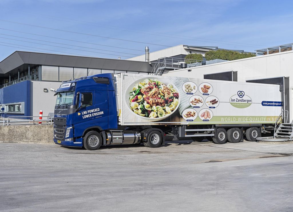 20% CO2-besparing met Volvo FH LNG voor Jan Zandbergen