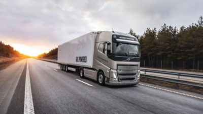 The Volvo FH LNG drives and performs like a diesel.