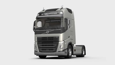 The Volvo FH exterior basic trim.