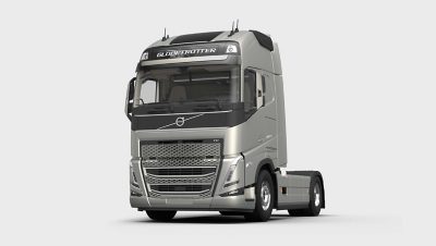 The Volvo FH exterior highest trim.