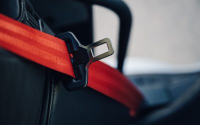 Seatbelt close-up