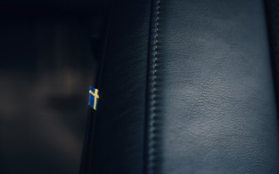 Flag detail on seat