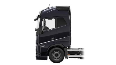 The Volvo FH16 Globetrotter cab.