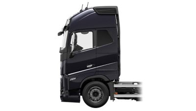 The Volvo FH16 Globetrotter XL cab.