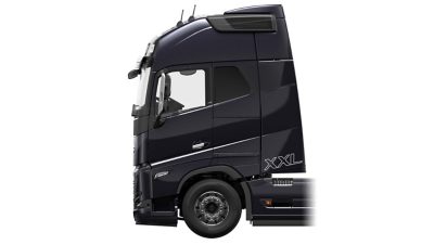 The Volvo FH16 Globetrotter XXL cab.