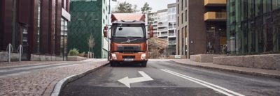 The Volvo FL comes with either electric or diesel powertrain.