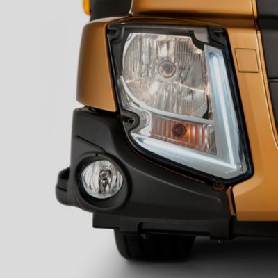 Volvo FL features headlight studio
