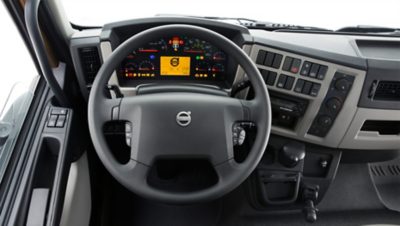 Volvo FL safety cab steering wheel