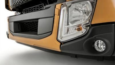 Volvo FL safety cab headlight studio