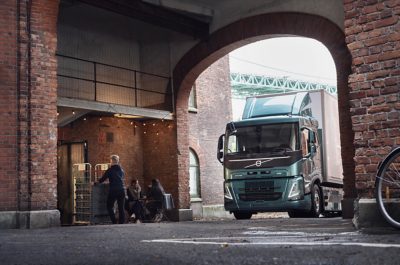 Volvo FM Electric en zone urbaine