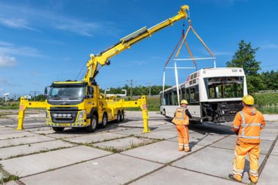 Ook autolaadkranen worden veelvuldig als laad- en lossysteem ingezet.