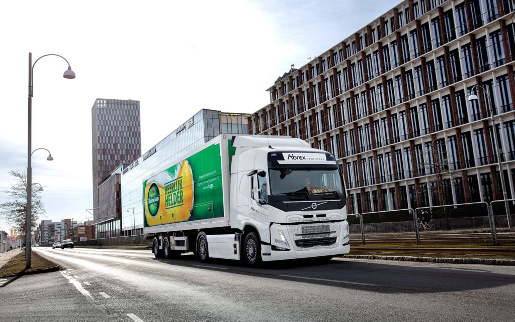 Heineken gaat Volvo FM Electric inzetten voor nationaal transport