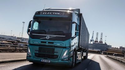 Volvo FM Electric auf Strasse
