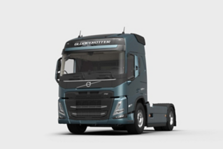 Volvo FM 4x2 tractor.