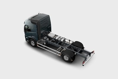Dostosuj podwozie Volvo FM do swoich potrzeb w zakresie ładowności.