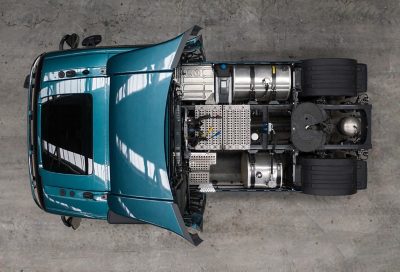 Volvo FM pripremljen je za montaža karoserijske opreme.