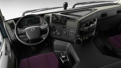 Volvo FM kabin içi Aşamalı döşeme.