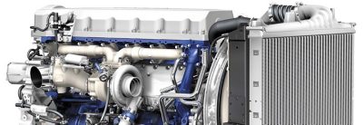 Volvo FM поставляется с широким ассортиментом дизельных и газовых двигателей.