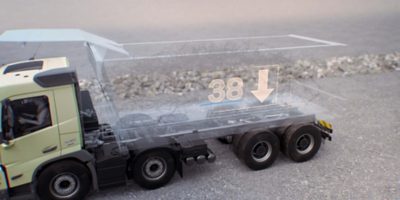 Il carrello heavy-duty di Volvo FMX sostiene fino a 38 tonnellate