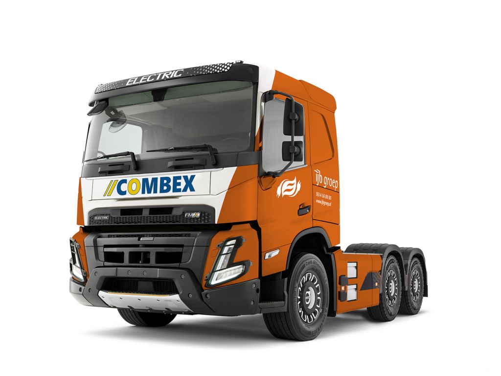 Volvo FMX Electric voor Combex Bouwlogistiek