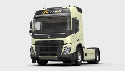 Explore the Volvo FMX exterior in the Volvo Truck Builder.