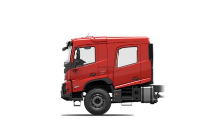 Cabine double du Volvo FMX