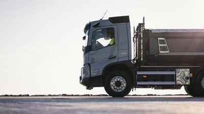 Volvo FMX Seitenansicht