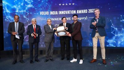 Zypp Electric wins Volvo India Innovation Award under the SME category for their last mile connectivity solutions that aim to uberize same day Delivery using EV Fleet