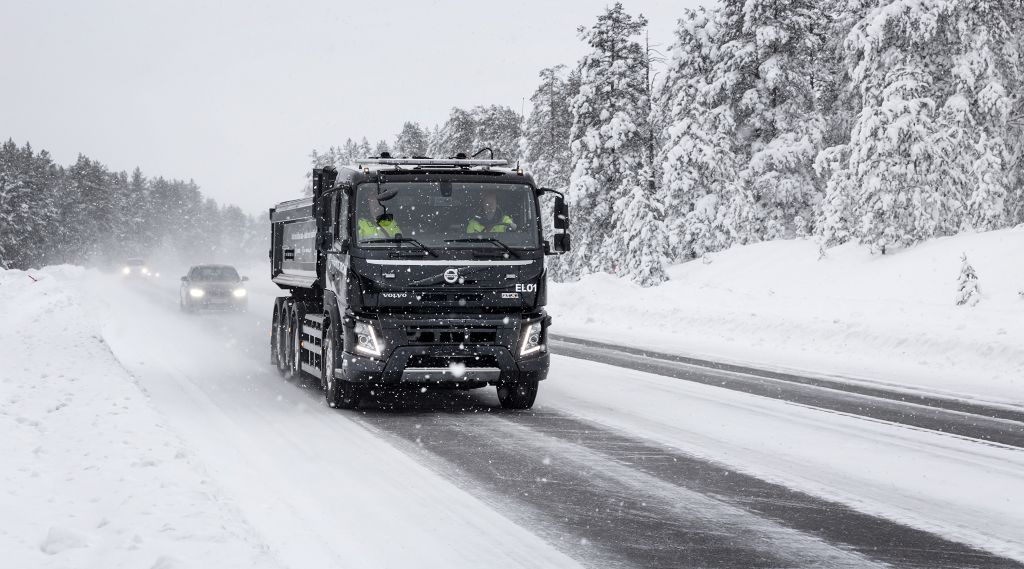 De uitdaging: 300 kilometer elektrisch rijden in poolklimaat met een lading van 14 ton ijzererts 