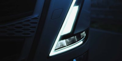 The adaptive high beam detects other vehicles and adapts the beam from the headlamp.
