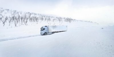Volvo Trucks talvikuva