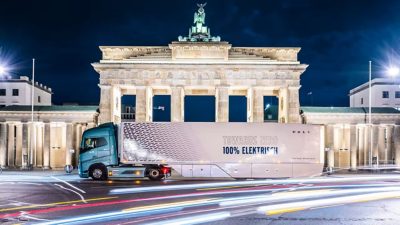 Volvo Trucks bewijst de langeafstandscapaciteit van de Volvo FH Electric