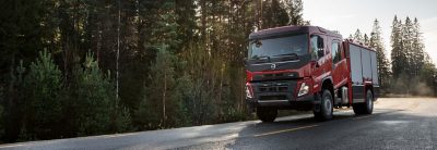 Regardless of action, the Volvo crew cab lets you bring up to nine people to a site.