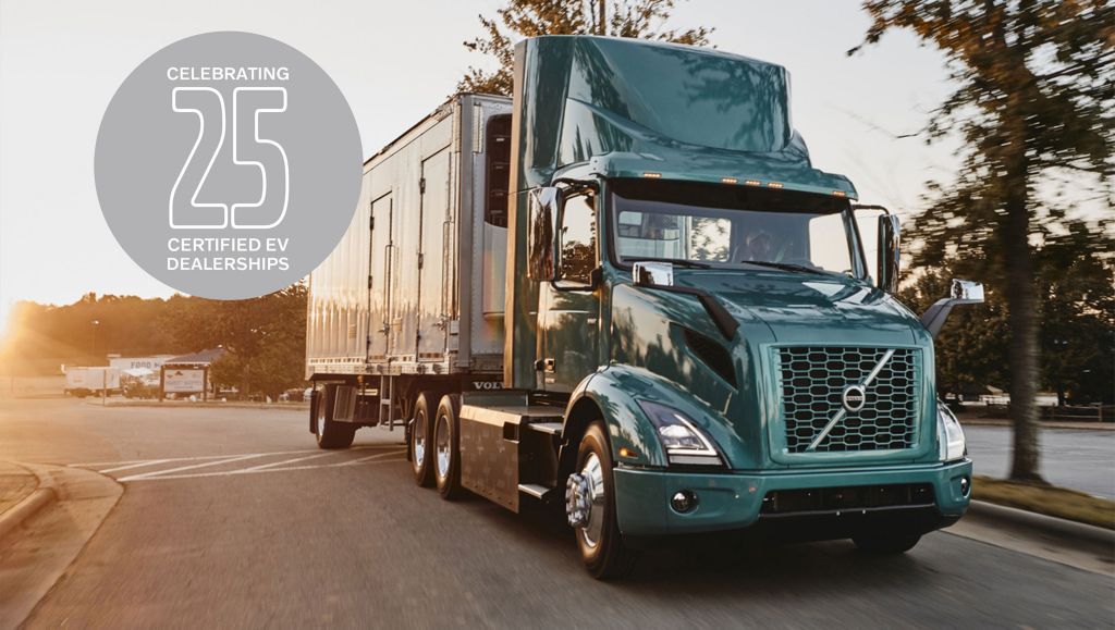 Volvo Trucks Electromobility Ecosystem Surpasses 25 Certified EV Dealerships 