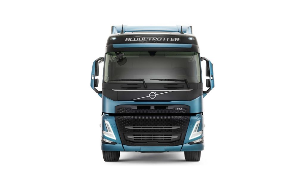 volvo truck front view