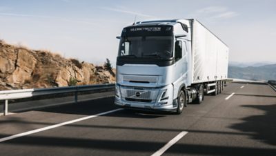 Volvo FH on hughway