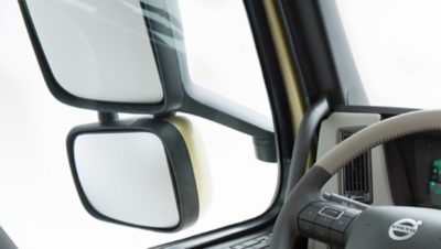 Volvo FM mirrors and visibility