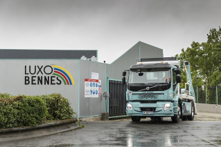 Luxo Bennes choisi l’électromobilité avec Volvo Trucks