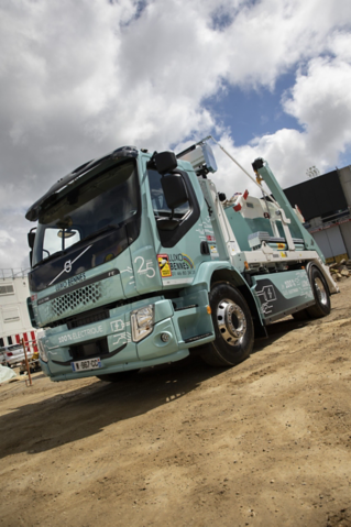 Luxo Bennes choisi l’électromobilité avec Volvo Trucks