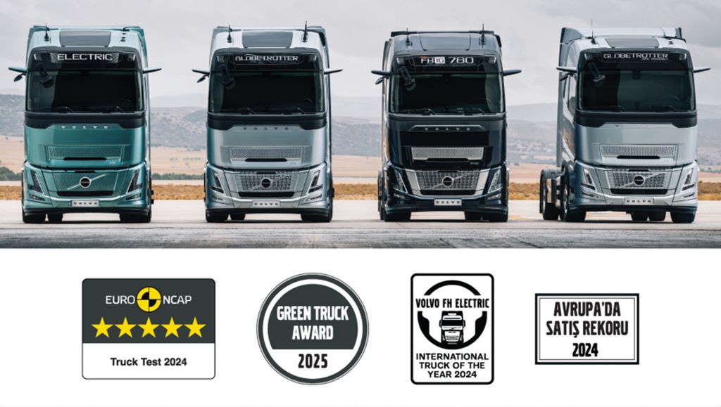 Volvo Trucks, Rekor ve Ödüllerine Yenilerini Ekliyor!