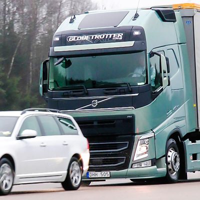 Sistema frenante elettronico (EBS, Electronic Brake System) di Volvo Trucks