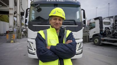 Rachid Abdellaoui, chauffeur Holcim